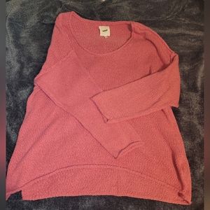 Aerie pink sweater XL